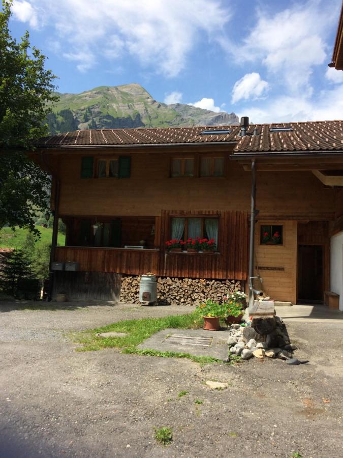 Ferienwohnung Lindenheim Kandersteg Eksteriør billede